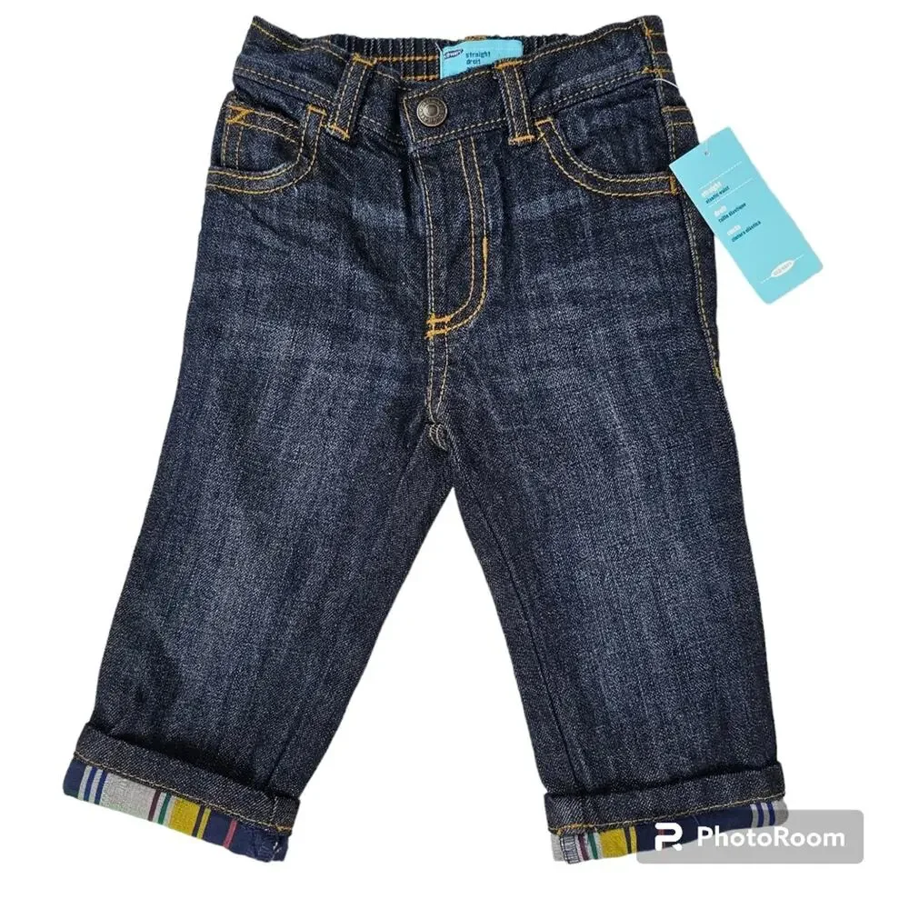 Old Navy Straight Leg Jeans NWT Baby Size 6-12 Months